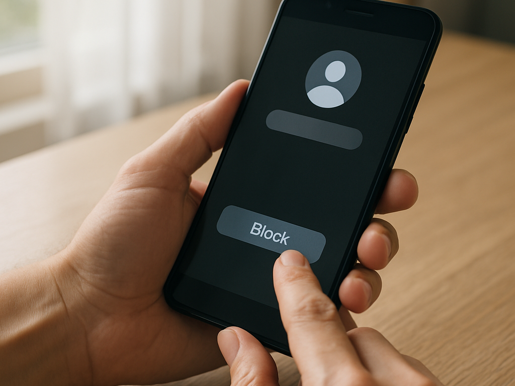 着信が続くスマホを伏せて置き、深呼吸して落ち着くためのひととき